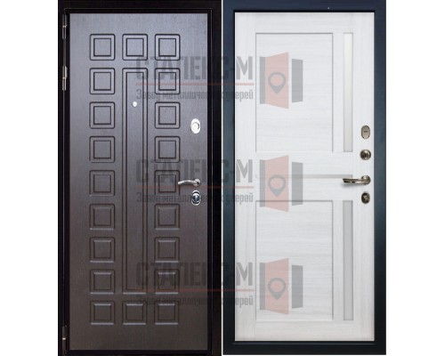 Металлическая дверь МДФ (с двух сторон) -3